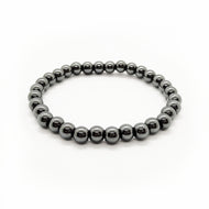 Hematiet naturel armband 8mm