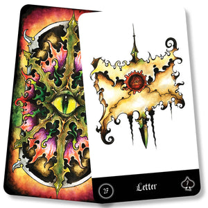 Maleficent Lenormand tarot deck