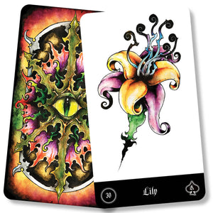 Maleficent Lenormand tarot deck