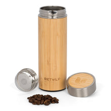 Afbeelding in Gallery-weergave laden, Bamboo thermos bottle - Lakaiann
