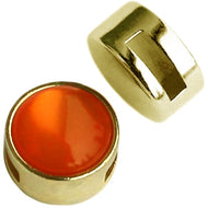 Deco sliders for leather bracelet