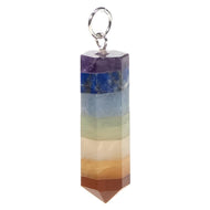 7 chakra's mineraalsteen hanger
