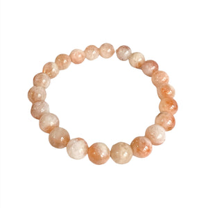 Sunstone naturel armband 8mm