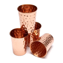 Load image into Gallery viewer, Copper cup hammered
