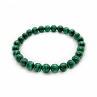 Malachiet naturel armband 8mm
