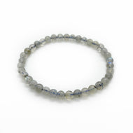 Labradoriet naturel armband small