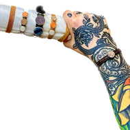 Lederen armbanden collectie