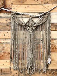 Etnic macrame muurhanger