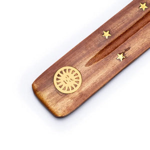 Wooden incense holders