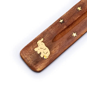 Wooden incense holders