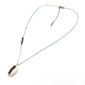 Granaat kauri ketting