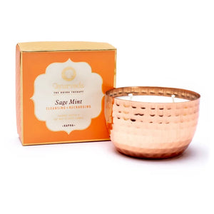 Ayurvedic scented candle