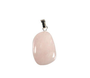 Mineral stone polished pendants